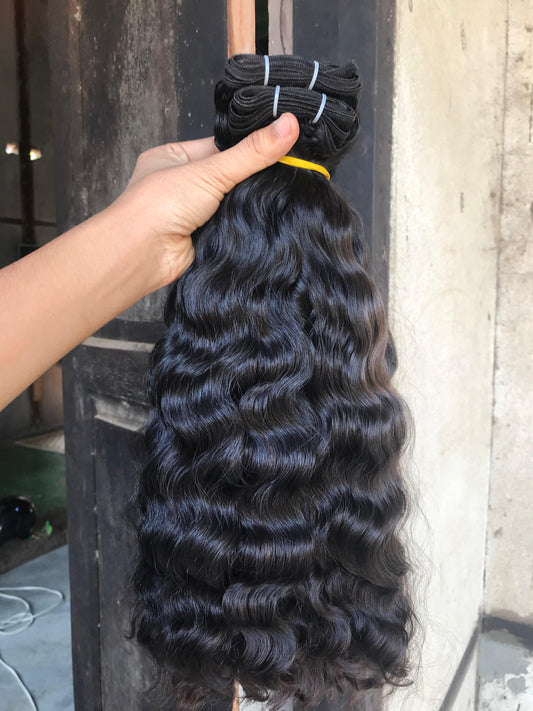 Raw Burmese Wavy Bundles