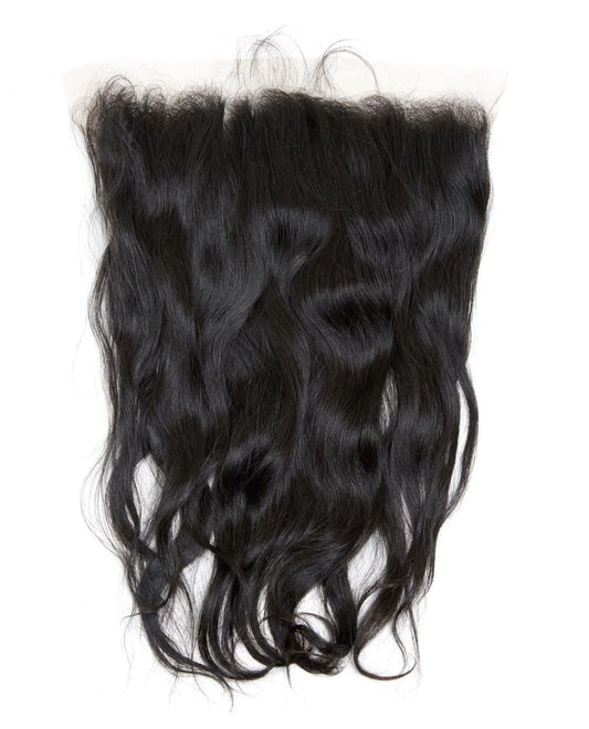 Raw Vietnamese 13x4 HD Lace Frontal Natural Wavy